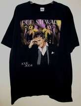 Rod Stewart Concert Tour T Shirt Vintage 2004 Maggie May American Songbo... - $64.99