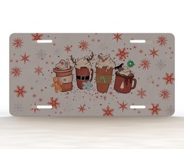 Christmas, Coffee and Snow Novelty Car License Plate - $15.79
