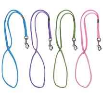 4-BRAIDED Nylon 24&quot;NO Slip Deluxe Loop Set Pet Dog Grooming Table Arm Bath Noose - £15.97 GBP
