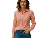 Banana Republic Pink Shirt Cotton Womens Size XS Button Up - $15.09