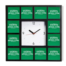 Paddy&#39;s Pub It&#39;s Always Sunny In Philadelphia Clock with 12 surrounding images - £25.28 GBP