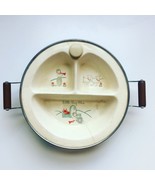 Vintage 40s Ceramic/Hot Water heated Baby Dish &quot;Little Boy Blue&quot; - $524.16 MXN