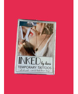 Inked by Dani The Red Ink Pack Temporary Tattoo Pack 20+ Hand Drawn Desi... - £8.60 GBP