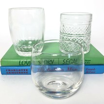 Vintage Glassware On the Rocks Old Fashioned Glasses Mixed Lot of 3 - £18.54 GBP