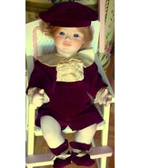 David Doll by Jerri McCloud Signed 10-1983 Handpainted 18&quot; Bisque Articu... - £119.90 GBP