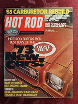 Rare HOT ROD Car Magazine October 1972 Chevy Chevelle Laguna 73 New Cars - £16.99 GBP
