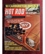 Rare HOT ROD Car Magazine October 1972 Chevy Chevelle Laguna 73 New Cars - £17.24 GBP