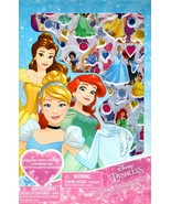 Disney Princess - Includes Puffy Stickers 4 Sheet Sticker Book - £7.11 GBP