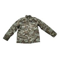 Burton Men Multi Pocket Camouflage Green Camo Winter Ski Jacket Large - £50.89 GBP