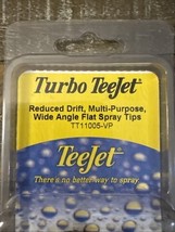Turbo Teejet TT11005-VP Wide Angle Flat Spray Tips - $289.30 MXN