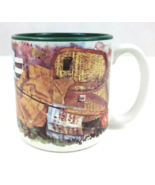 Vintage 1991 Potpourri Press Gone Fishing 3.5&quot; Coffee Cup Mug Rare - $9.49 CAD