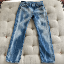 Levi’s 501 Button Fly Tie Dye Streaked Jeans 32 x 30 - $40.50