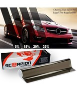 Scorpion Window Tint Carbon Series Dual-Ply 5% x 20&quot; x 100&#39; roll - $155.49 CAD