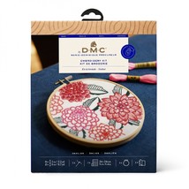 DMC Dahlias Embroidery Kit TB198 - £18.34 GBP