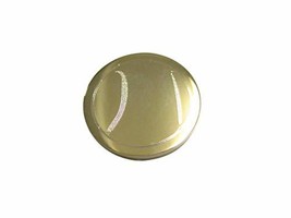 Kiola Designs Gold Toned Etched Round Tennis Ball Magnet - $19.99