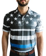 Yatta Golf Golf Polo Thin Blue Line - $712.34 MXN