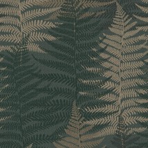 Botanical Fern Wallpaper Peel And Stick Leaf Wallpaper Green Grunge Ferns - £39.10 GBP