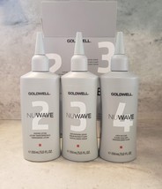 Goldwell Nuwave 2 3 4  Kit Shaping Lotion Replenishing Serum Lock-In Fluid New - $22.63