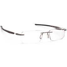 Oakley Eyeglasses OX5126-0252 Gauge 3.1 Pewter Rimless Metal Frame 52[]1... - £217.87 GBP