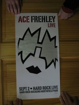 Ace Frehley Poster Of Kiss Silk Screen Signed Numbered Hard Rock Rocksino Sept 2 - £70.78 GBP