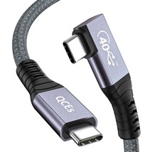Usb 4 Cable For Right Angle Thunderbolt 4 Cable 6Ft, Usb C Video Cable 8K60Hz Di - £52.74 GBP