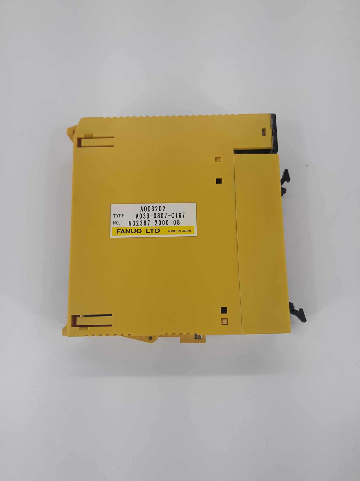 Fanuc Output Module, A03B-0807-C167, A0D32D2 - $17.00