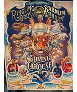 1999 Ringling Bros &amp; Barnum &amp; Bailey The Living Carousel Program *Pre-Ow... - $15.99