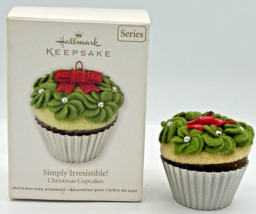 Hallmark Keepsake Christmas Cupcakes Simply Irresistible! Ornament 2011 U125 - £11.98 GBP