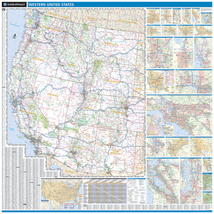 Proseries Wall Map: Western United States (R) - £208.32 GBP