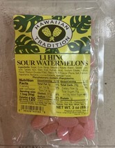 hawaiian tradition Li Hing Sour watermelons 3 oz (Pack of 3) - £23.66 GBP