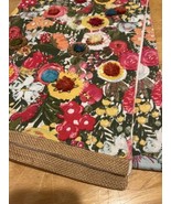 Pier 1 Imports Bountiful Blooms Table Runner 72”X 13” Floral Embroidered... - $49.49