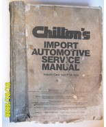 Chilton&#39;s Import Automotive Service Manual Import Cars and Trucks Pub 1981 - $188.27 MXN