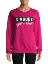Juniors License Moods Right Pullover Sweatshirt Size L-/G 11-13  (LOC TU... - £12.61 GBP