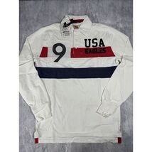 USA Canterbury White Rugby Polo Shirt~All Sizes - €25,77 EUR