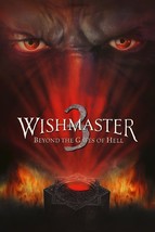 Wishmaster 3: Beyond The Gates of Hell Movie Poster 2001 - 11x17 Inches NEW USA - £11.95 GBP