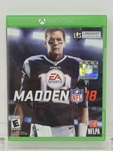 Madden NFL 18 - Microsoft Xbox One Game Football Sports Game Tom Brady - £6.25 GBP