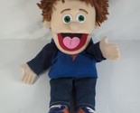 Tommy Peach Boy 14&quot; Hand Puppet Silly Puppets NO ROD - £23.97 GBP
