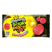36 X Bags of Maynards Sour Patch Kids Cherry Blasters Gummy Candy  64g Each - £63.03 GBP