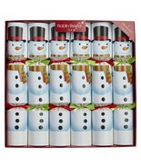 Robin Reed Racing Snowman Handmade Christmas Crackers, 72136, 13 In. (Se... - €34,45 EUR