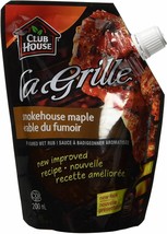 4 X Club House La Grille, Smokehouse Maple Wet Rub, 200ml Each,Canada, F... - £35.57 GBP