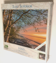LAKE SUPERIOR Phil Stagg Waterfalls Michigan 1000 Pieces Puzzle 2021 New - $32.86
