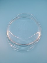 Pyrex Casserole Lid Clear Glass Handled Sides 683-C10 Side Handles 9 1/2... - $8.95