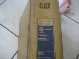 Cat Caterpillar 776d 777d Wheel Tractor Truck 3500B Engine Service Manua... - $144.39