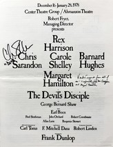 MARGARET HAMILTON Signed Autographed The Devil&#39;s Disciple Program 1978 J... - $699.99