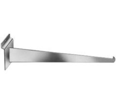 12&quot; Shelf Bracket for Slatwall -White -Box of 48 - £86.84 GBP