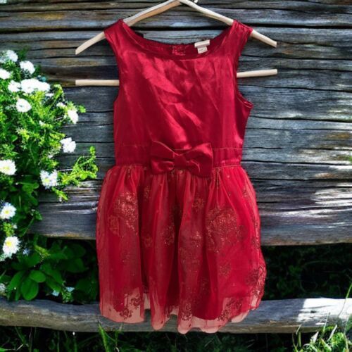 NWT Jumping Beans DISNEY Minnie Fancy Tutu Tule Dress Size 4 Red sparkly - $26.73