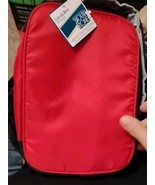 Your Zone Lunch Bag Red Insulated Kit Classic Lunch Box w/ Handle Reusab... - $15.20