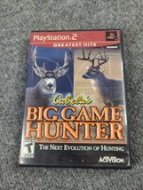 Cabela&#39;s Big Game Hunter Greatest Hits  Playstation 2 PS2 No Manual and Tested - £7.01 GBP