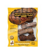 Savory Prime Supreme Rawhide Beef Bone (4 Pack), 4-5&quot; - $27.28 CAD