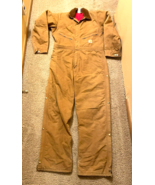 VTG Men&#39;s Carhart  insulated washed duck coveralls 46 Tall great condition - $174.45 CAD
